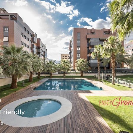 Enjoygranada Emir 3A - Piscina, Gym & Parkingアパートメント エクステリア 写真